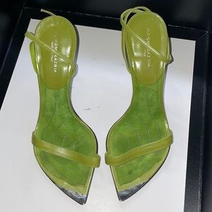 BCBG Maxazria Green Sandals